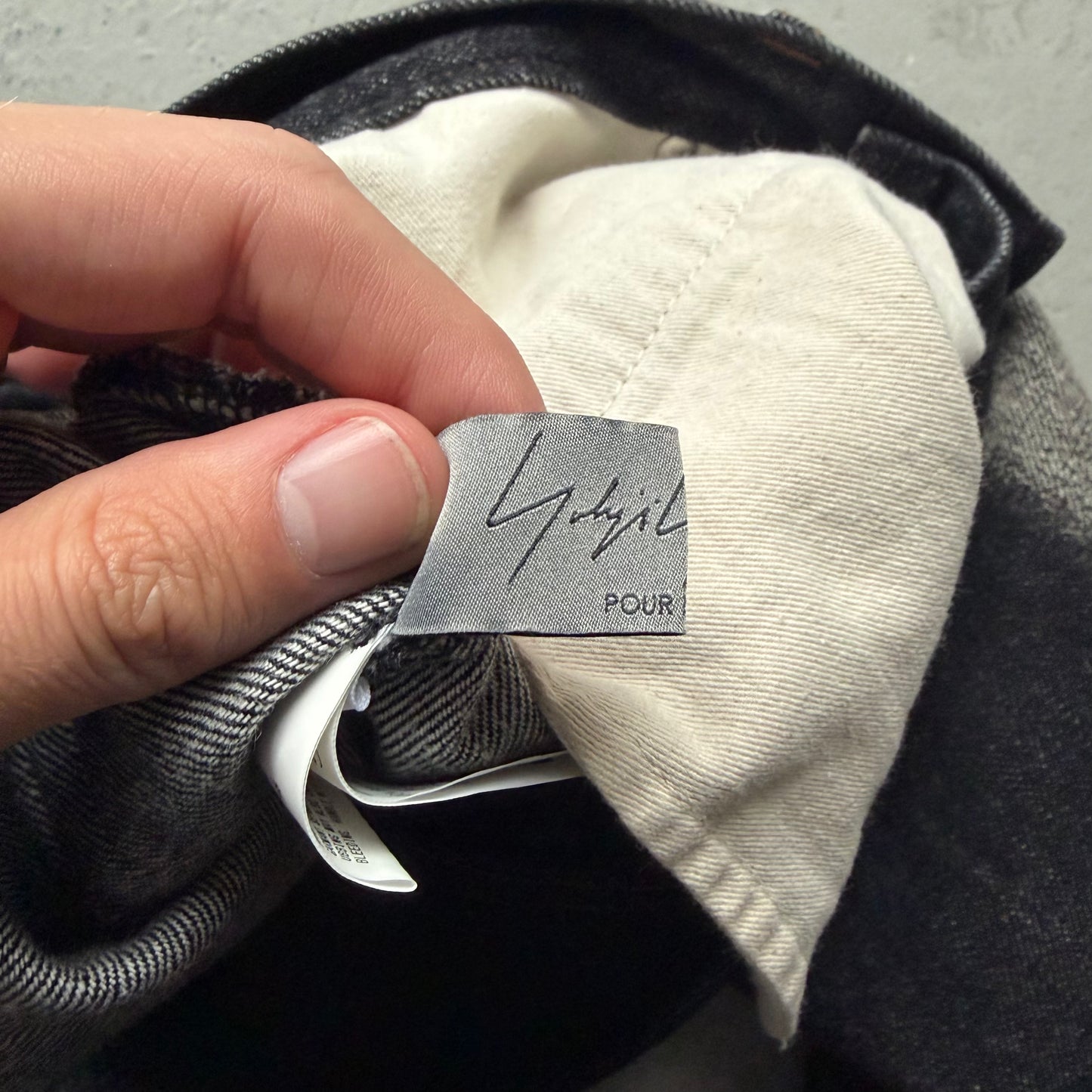 Yohji Yamamoto x Ozono Navy Straight Denim (1)