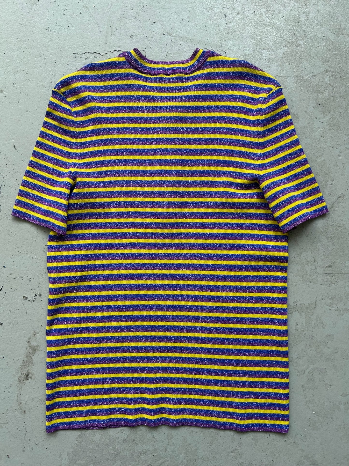 Chanel 2024 Cruise Striped Glitter Short Sleeve (42)