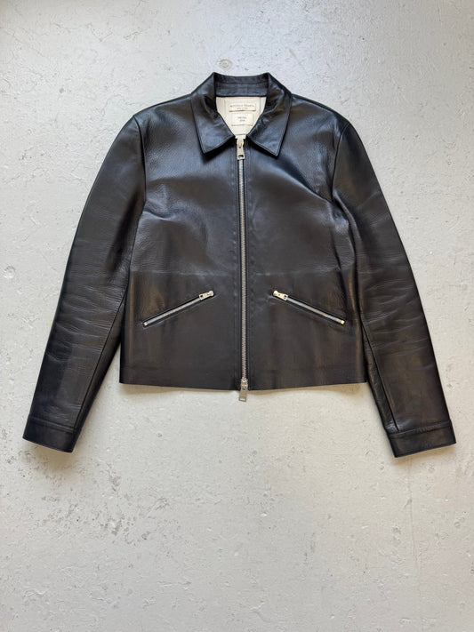 Bottega Veneta Pre-Fall 2019 Leather Bonded Jacket (48)