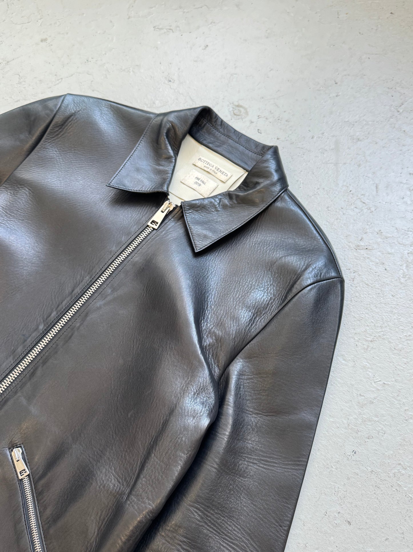 Bottega Veneta Pre-Fall 2019 Leather Bonded Jacket (48)