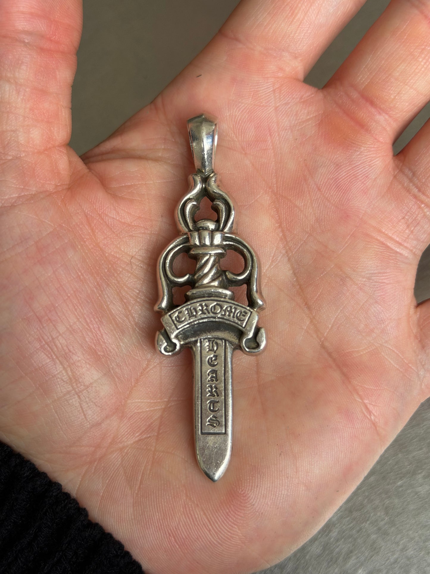 Chrome Hearts XL Dagger Pendant (OS)