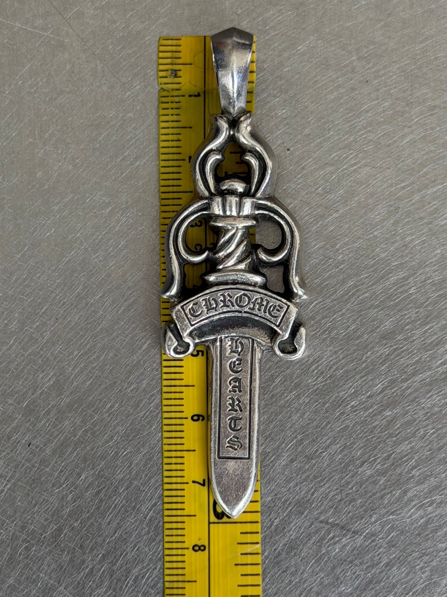 Chrome Hearts XL Dagger Pendant (OS)