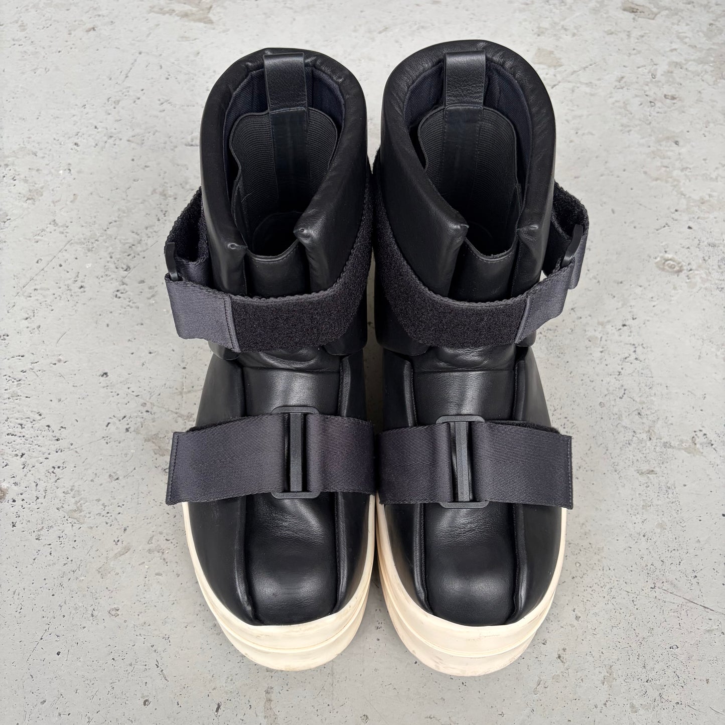 Rick Owens Black Splint Sneakers (46)