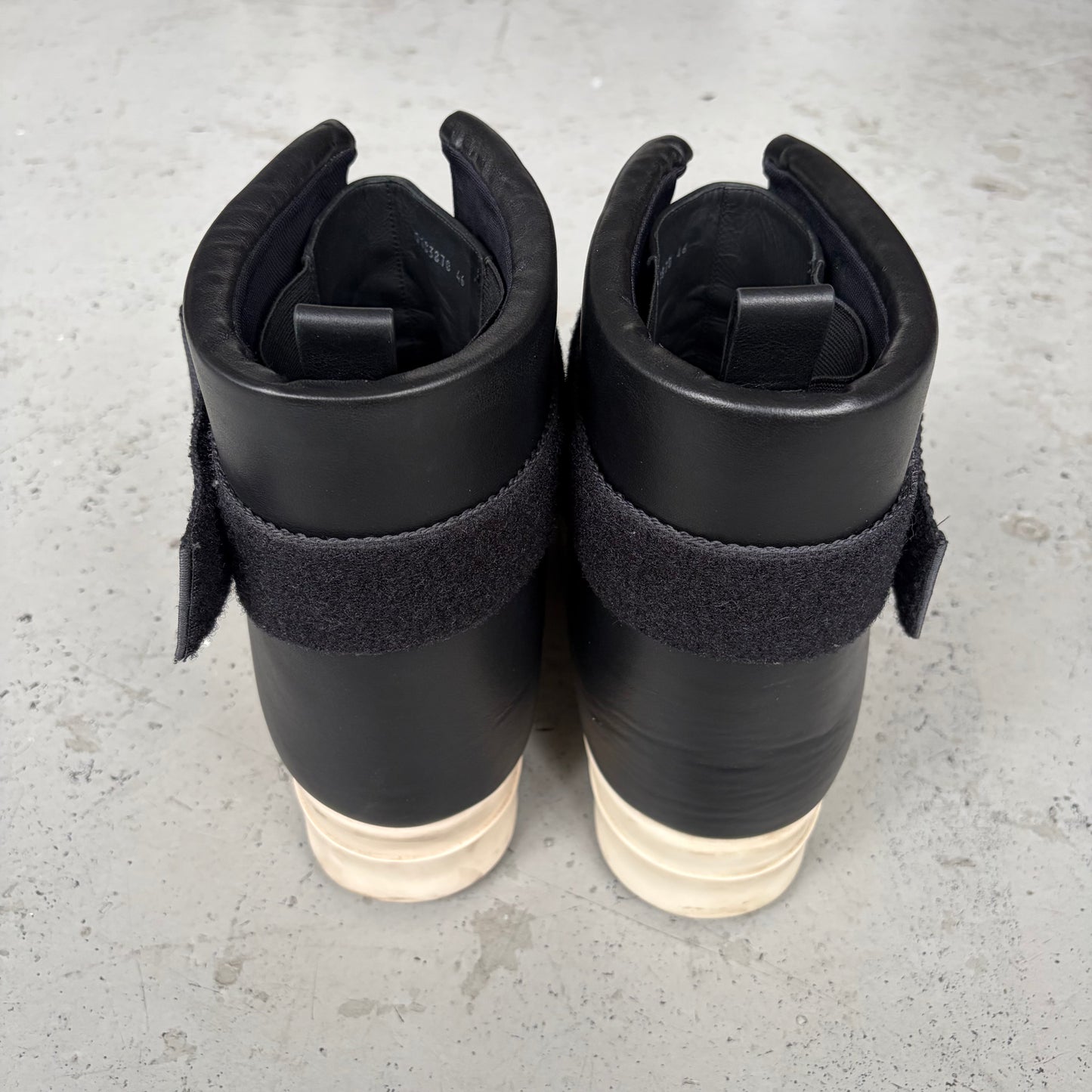 Rick Owens Black Splint Sneakers (46)