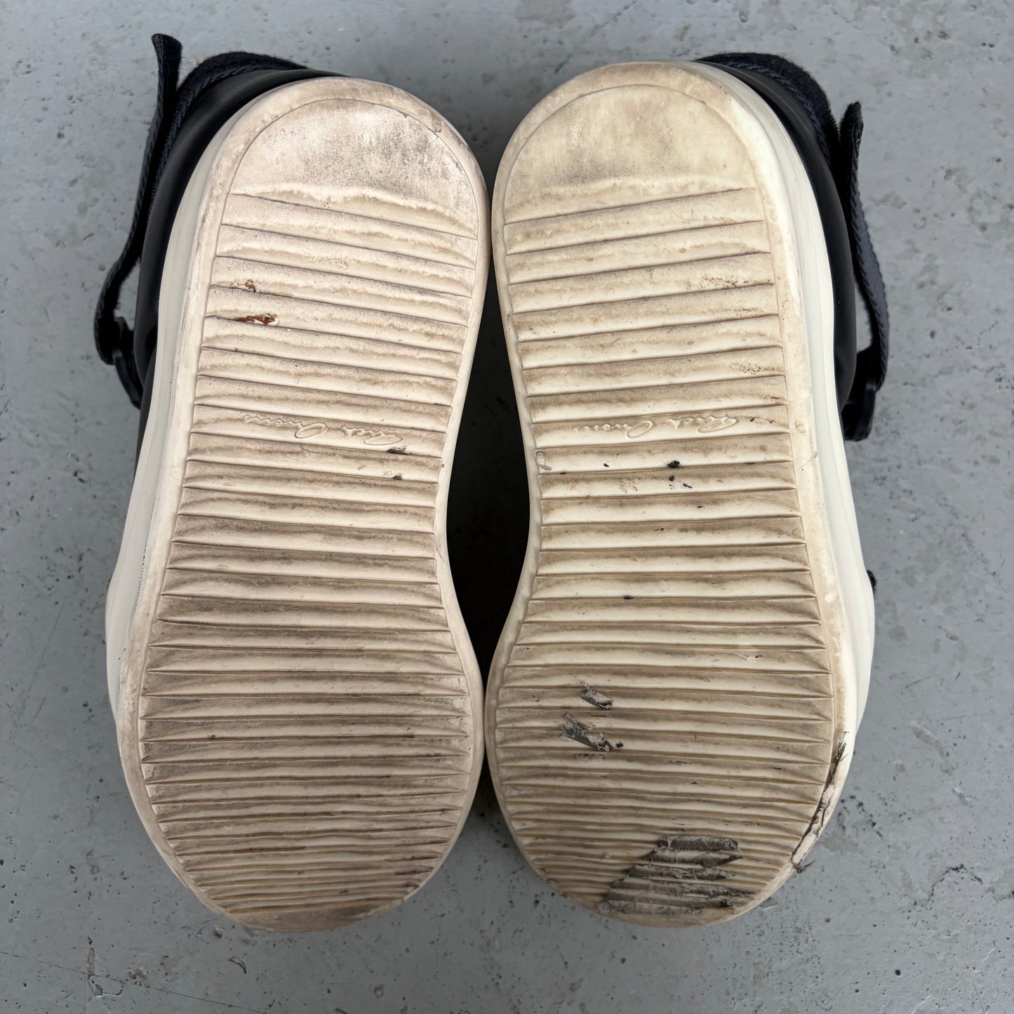 Rick Owens Black Splint Sneakers (46)