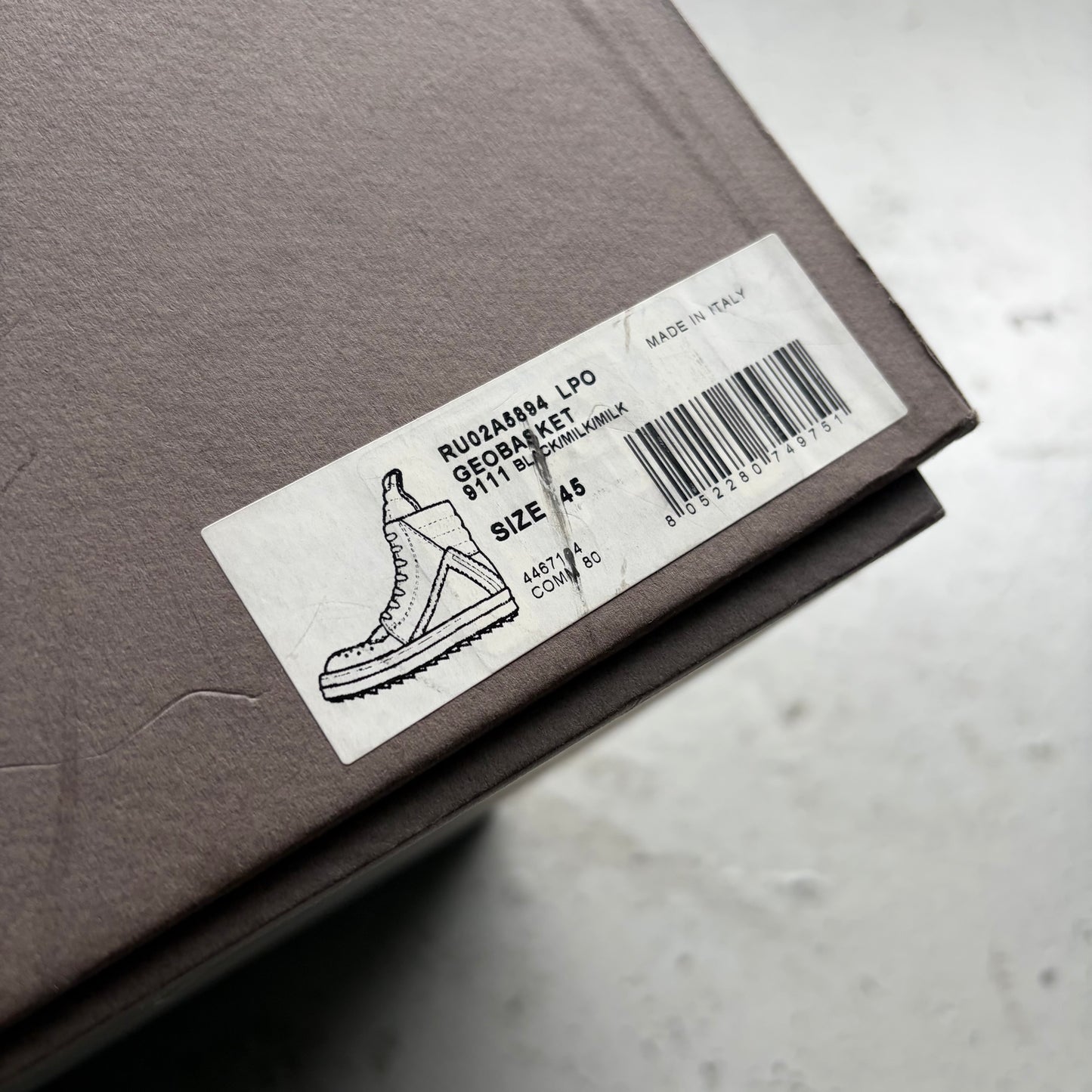 Rick Owens Black Geobaskets (45)