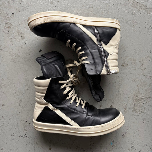 Rick Owens Black Geobaskets (45)