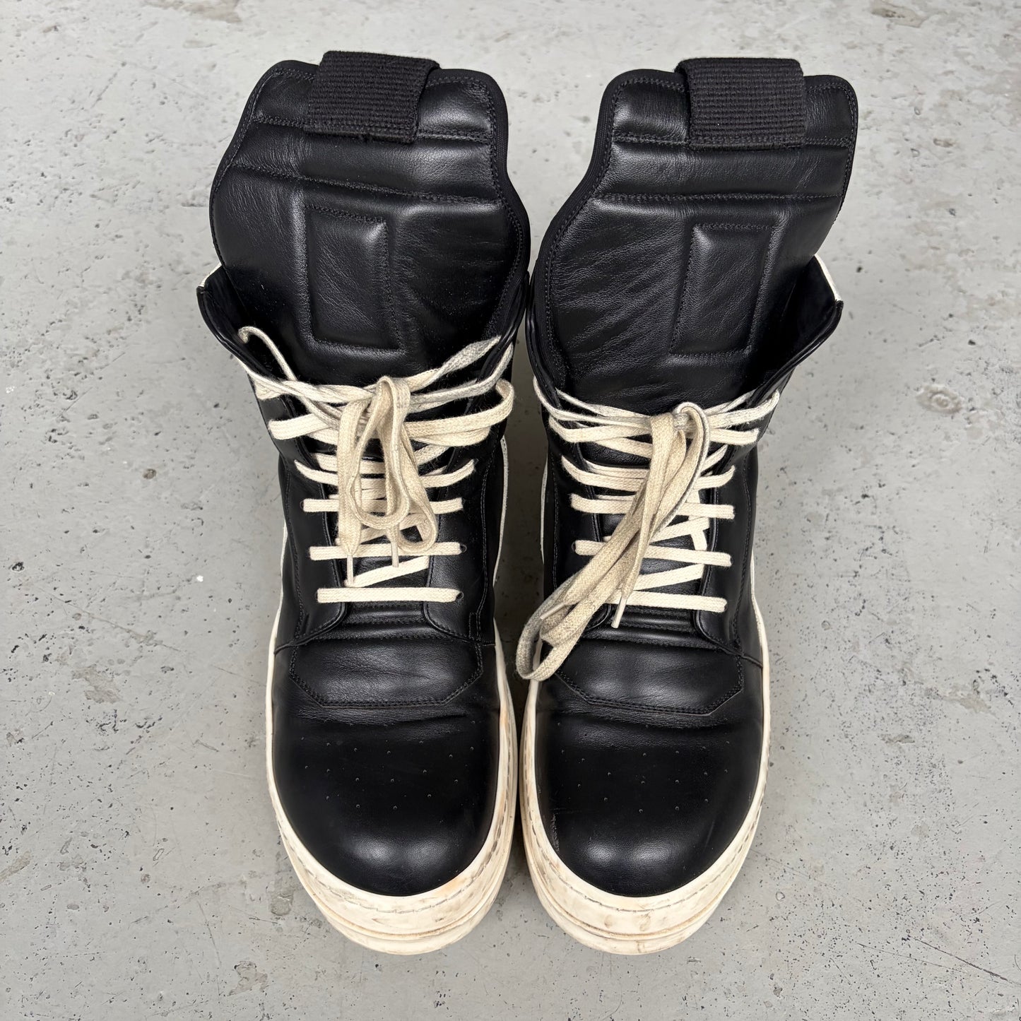 Rick Owens Black Geobaskets (45)