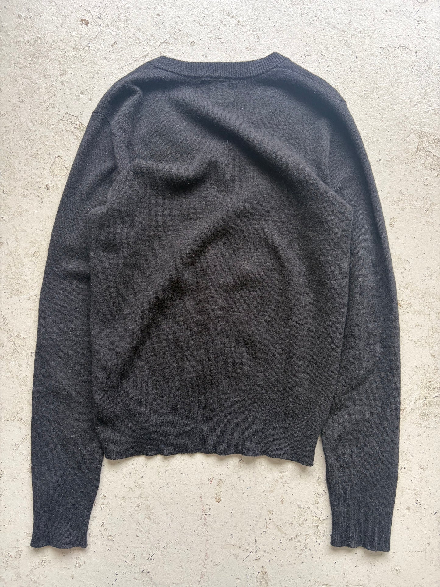 Number (N)ine Lace V-Neck Sweater (3)