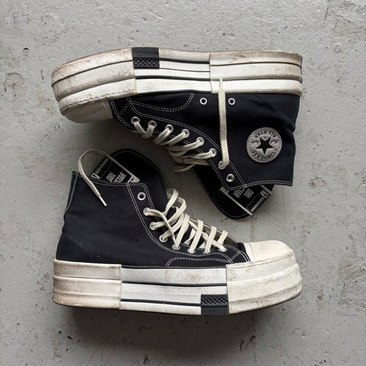 Rick Owens DRKSHDW Converse Black DRKSTAR HI Shoes (12)