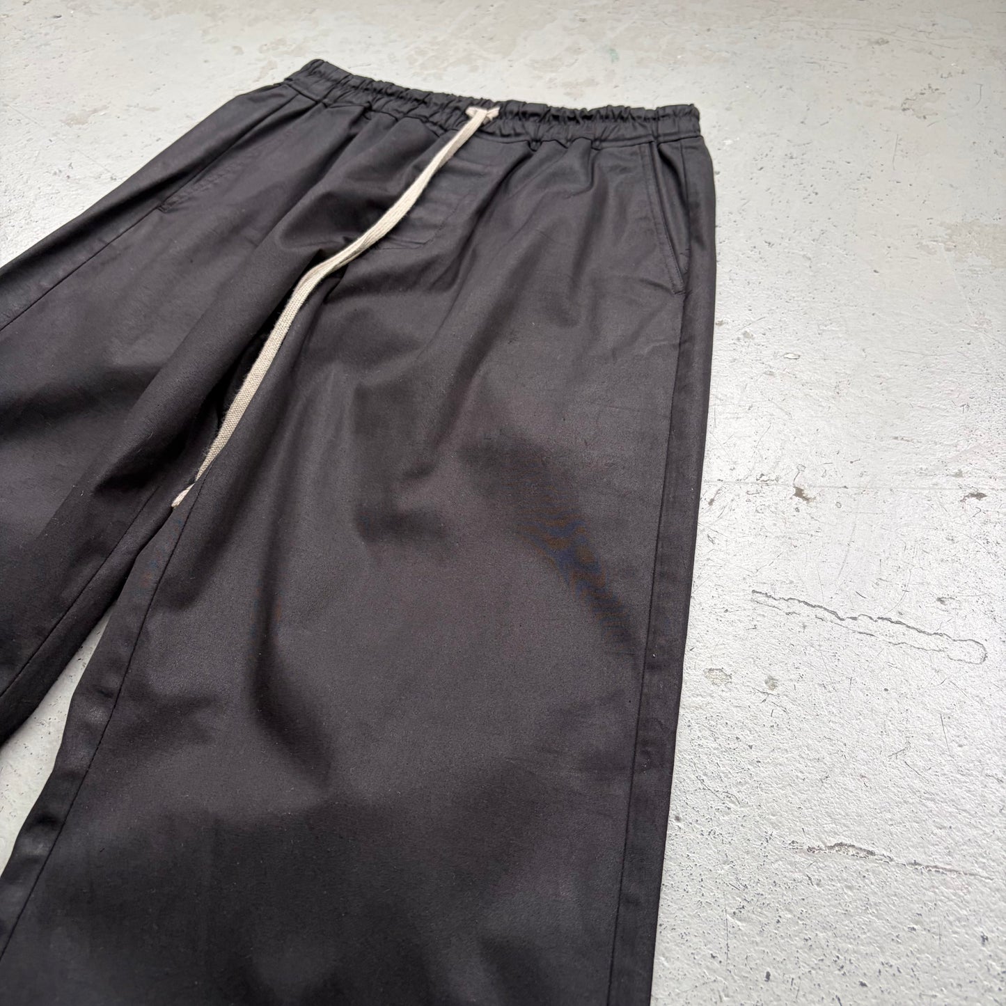 Rick Owens FW24 Porterville Black Dietrich Pants (48)