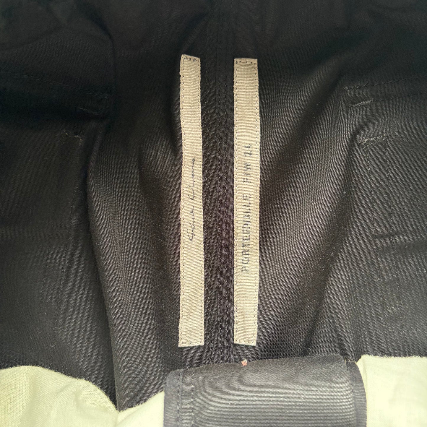 Rick Owens FW24 Porterville Black Dietrich Pants (48)