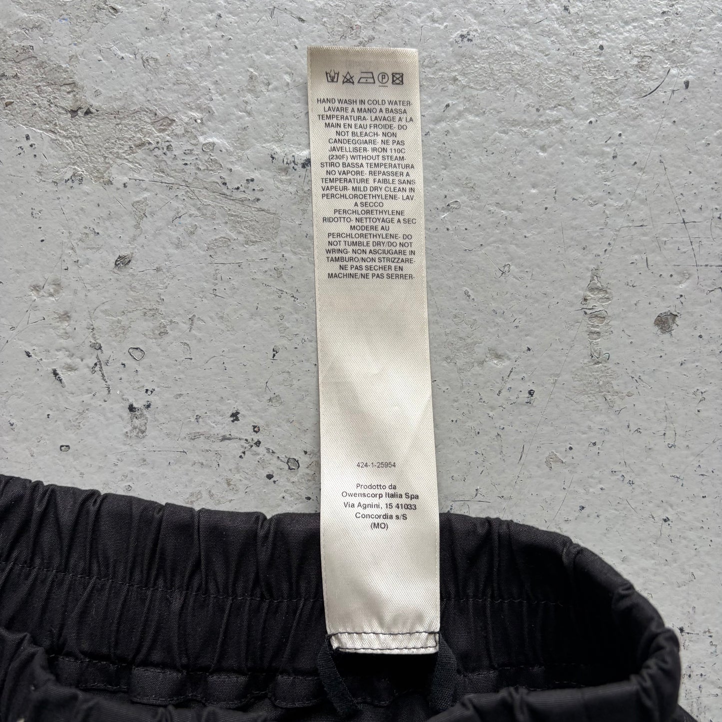 Rick Owens FW24 Porterville Black Dietrich Pants (48)