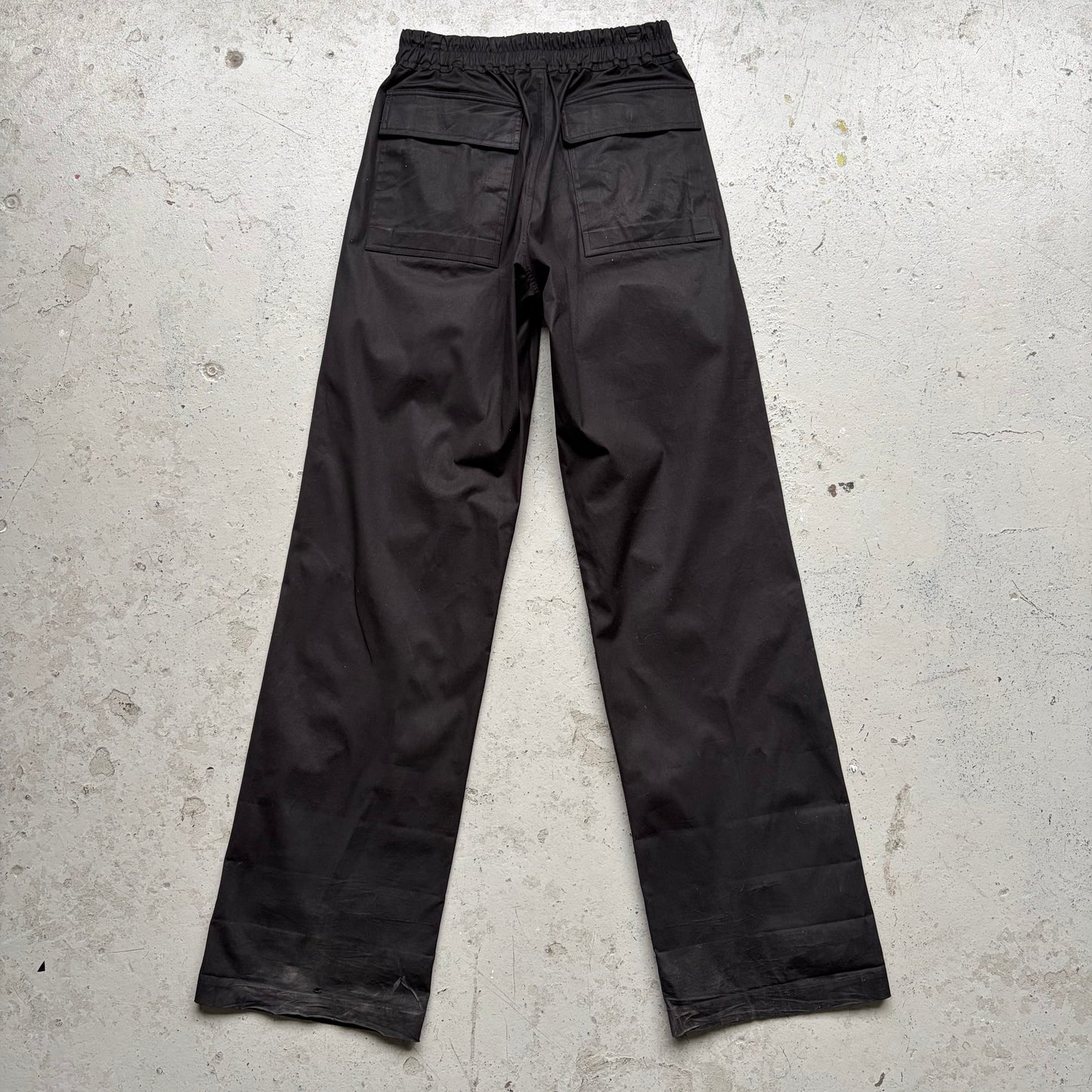 Rick Owens FW24 Porterville Black Dietrich Pants (48)