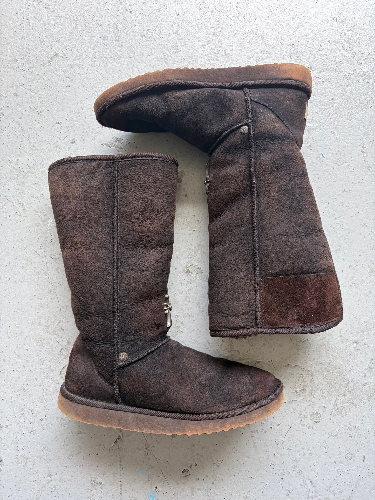 Chrome Hearts X Uggs Brown Boots (8)