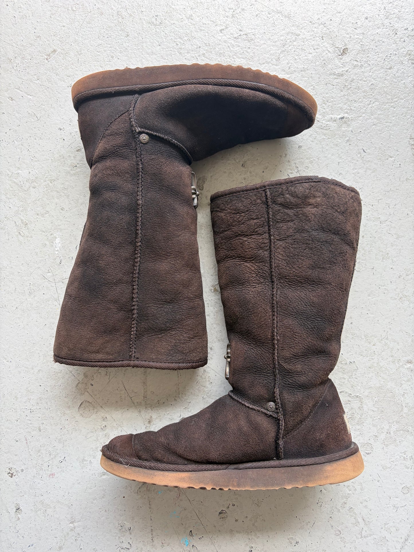 Chrome Hearts X Uggs Brown Boots (8)