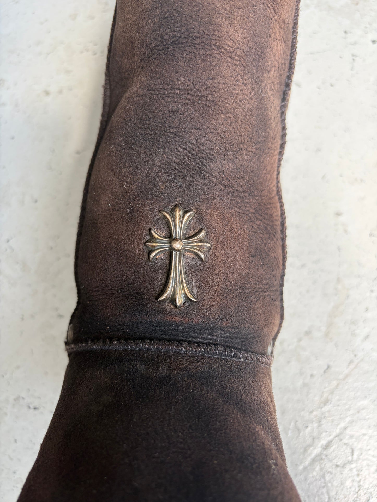 Chrome Hearts X Uggs Brown Boots (8)