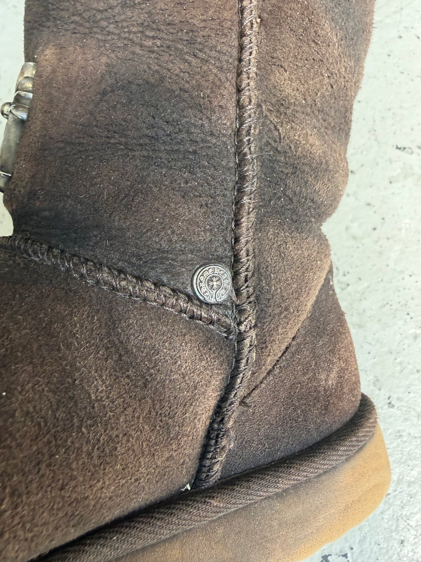 Chrome Hearts X Uggs Brown Boots (8)