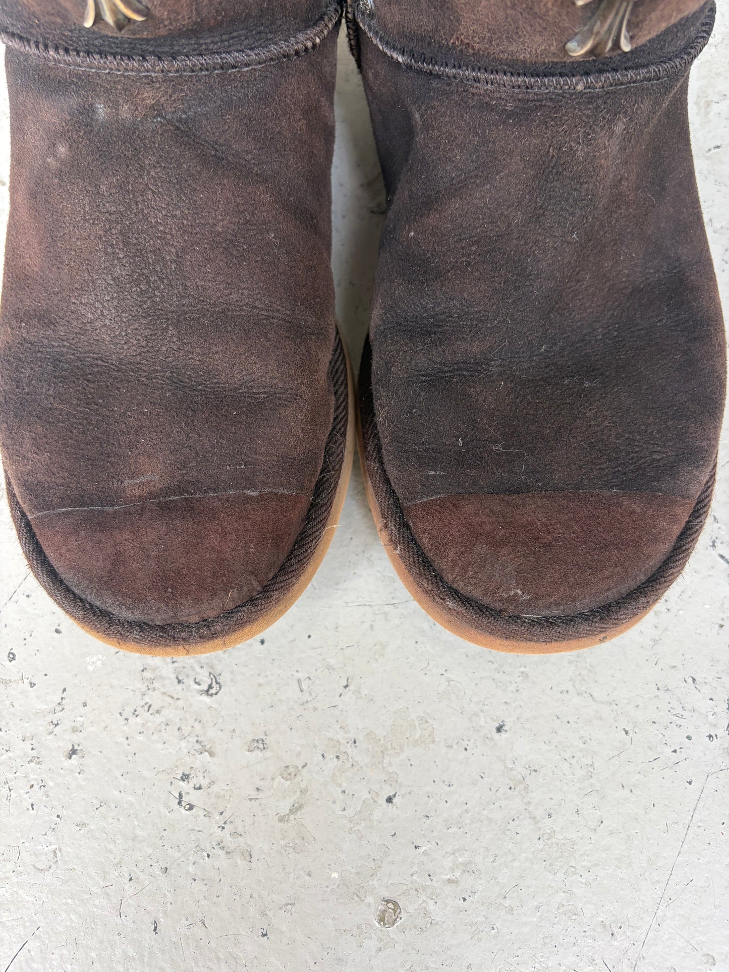 Chrome Hearts X Uggs Brown Boots (8)