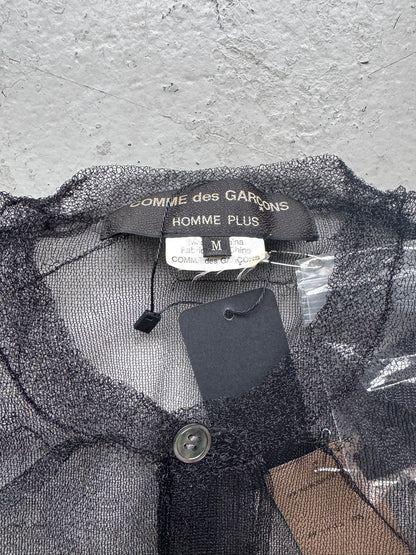 Comme Des Garcons Homme Plus Black Sheer Top (M)