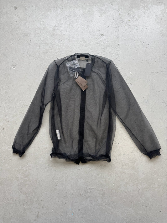 Comme Des Garcons Homme Plus Black Sheer Top (M)