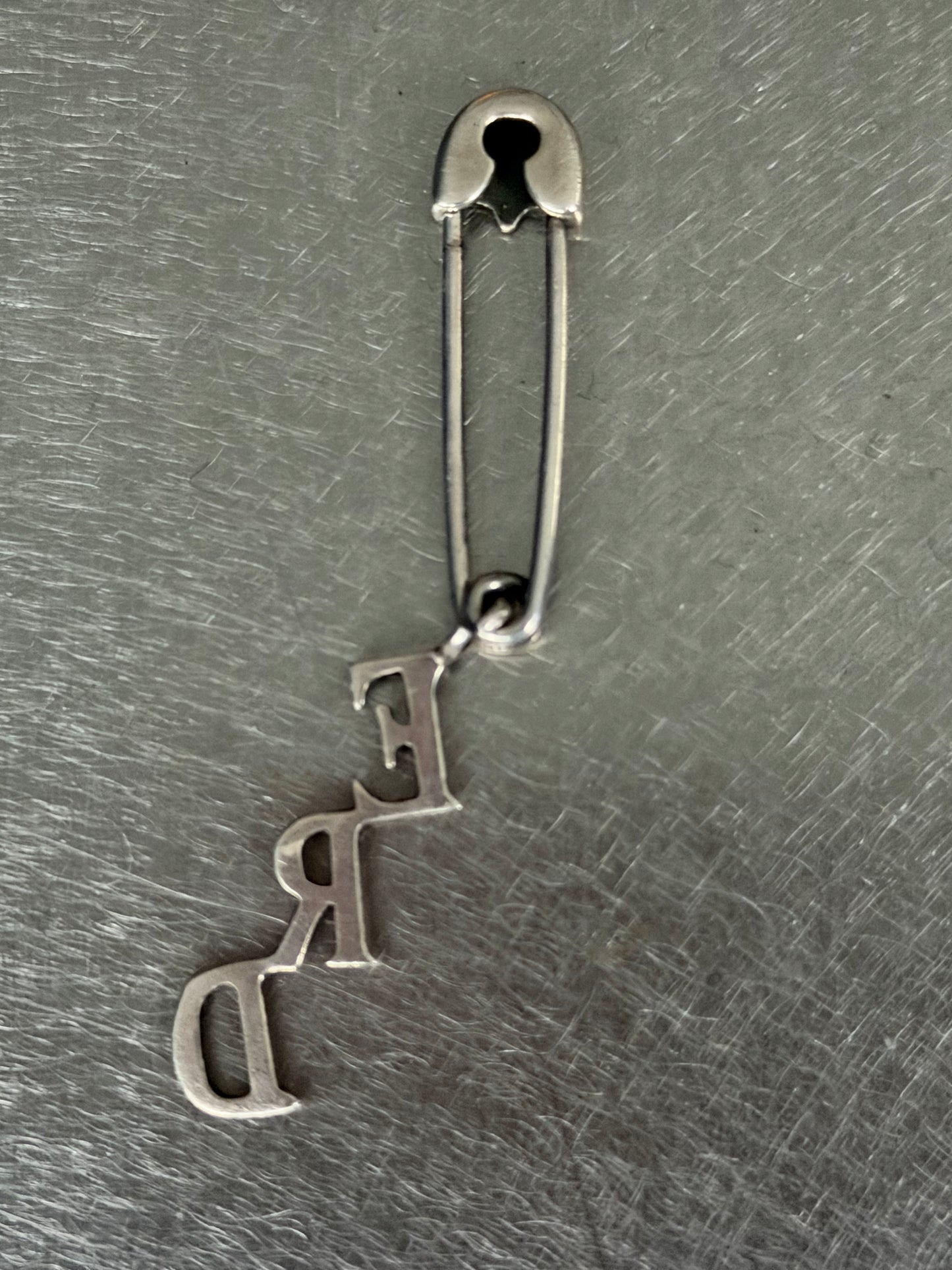 Enfants Riches Deprimes Safety Pin Logo Earring (OS)