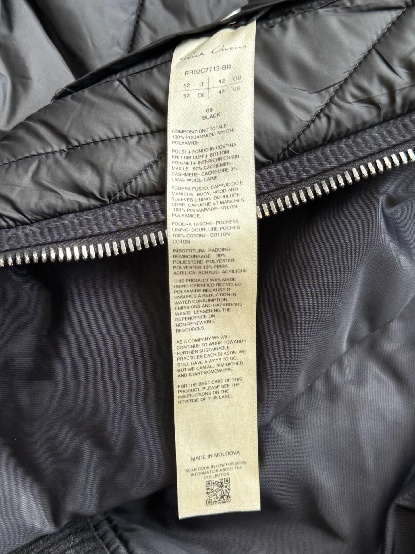 Rick Owens FW23 Luxor Alice Bomber Jacket (52)