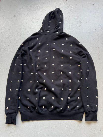 Rick Owens DRKSHDW Black Press Stud Gimp (L)