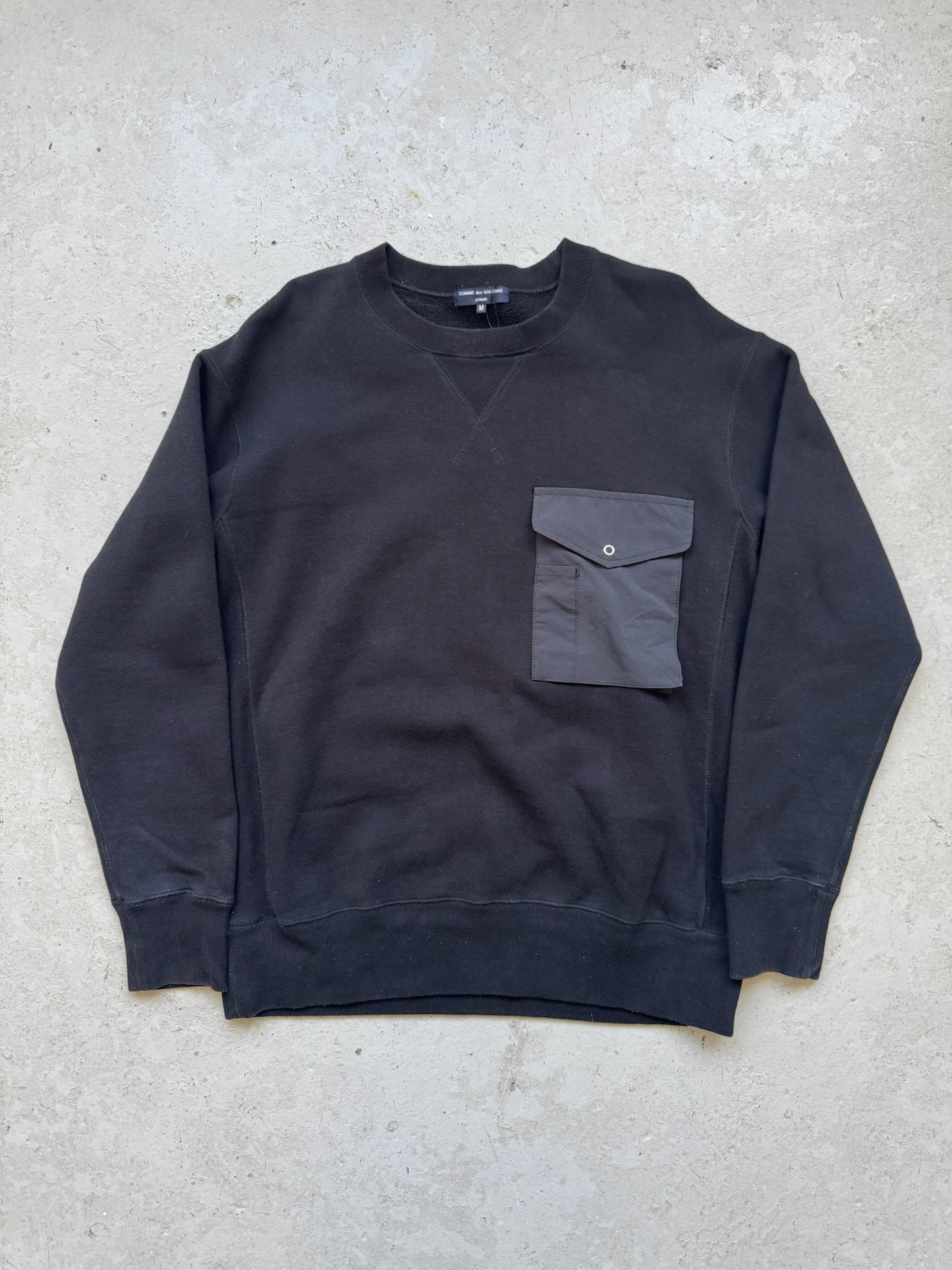 Comme Des Garcons Homme AD2023 Cargo Pocket Crewneck (M)