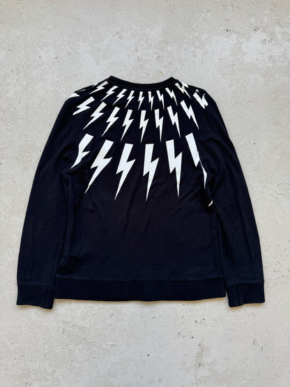 Neil Barrett Lighting Bolt Crewneck (XS)