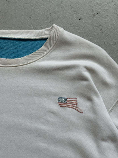 Kapital Blue/Yellow Skeleton Sweatshirt (F)