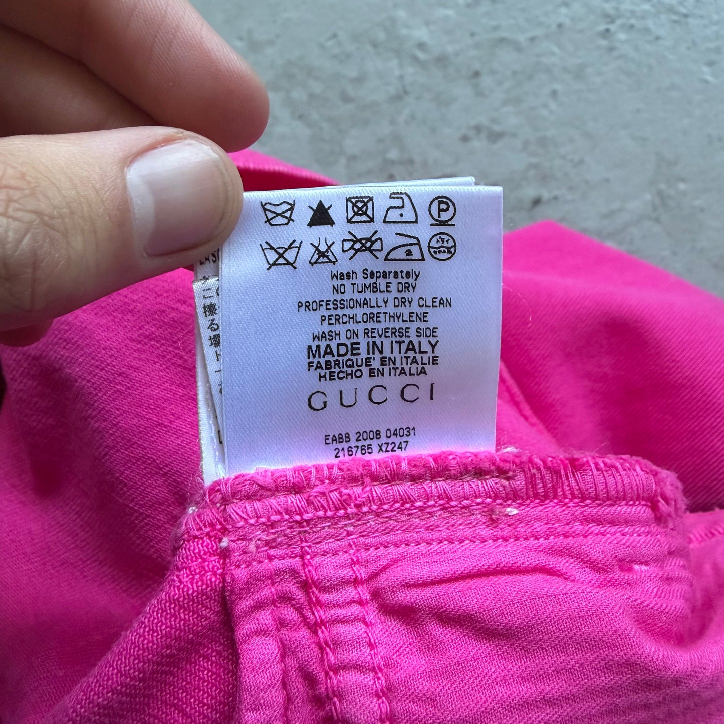 Gucci 2008 Pink Denim (50)