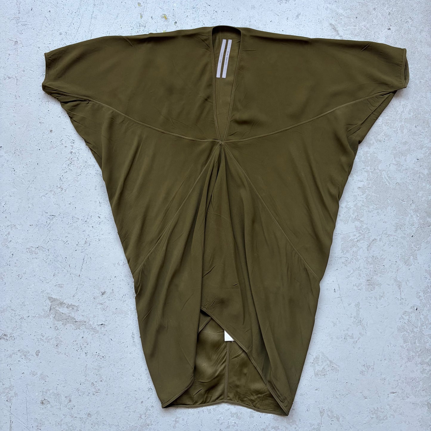 Rick Owens FW18 SISYPHUS Dirty Green Tunic (40)