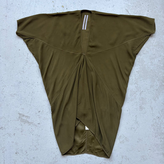 Rick Owens FW18 SISYPHUS Dirty Green Tunic (40)