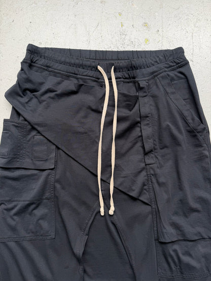 Rick Owens DRKSHDW FW17 Black Prisoner Memphis Sweats (S)