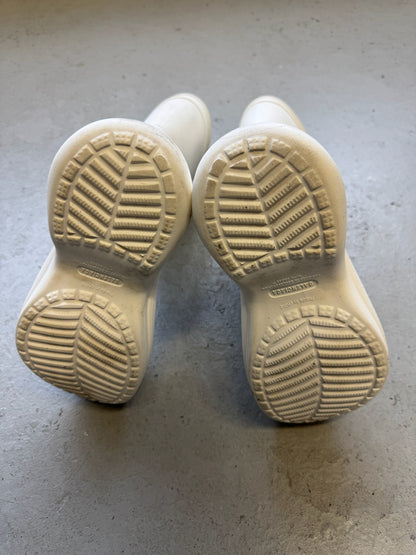 Balenciaga White Crocs (40)