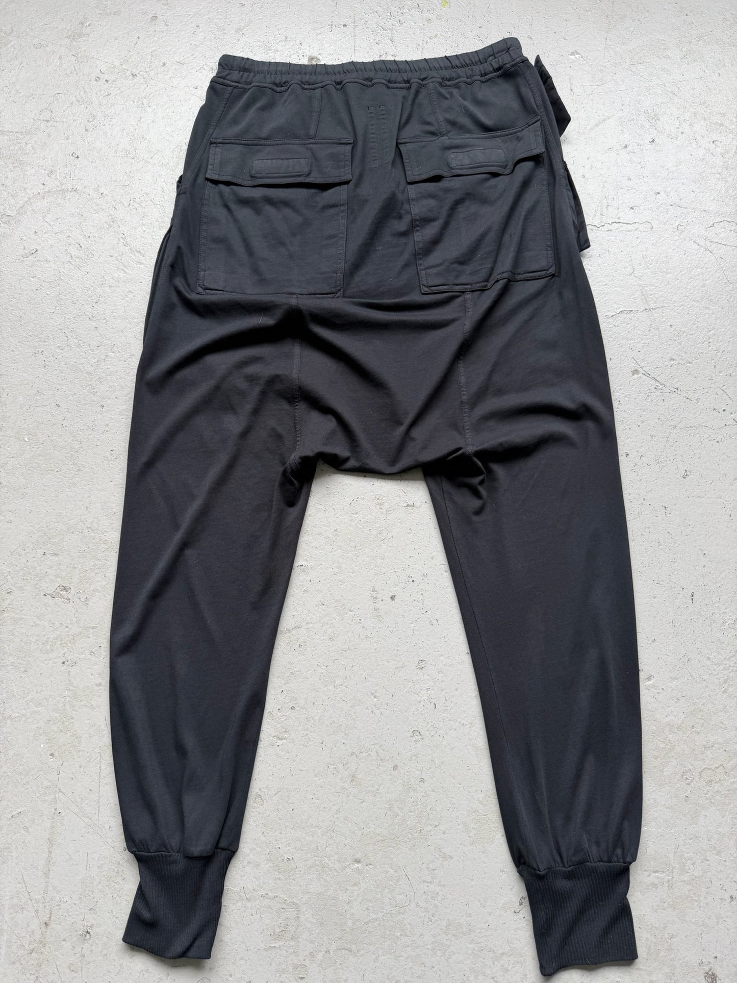 Rick Owens DRKSHDW FW17 Black Prisoner Memphis Sweats (S)