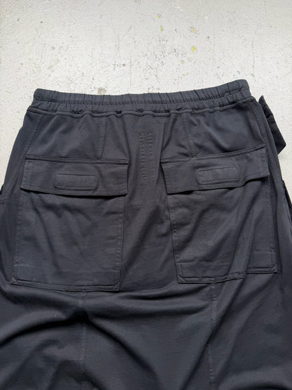 Rick Owens DRKSHDW FW17 Black Prisoner Memphis Sweats (S)