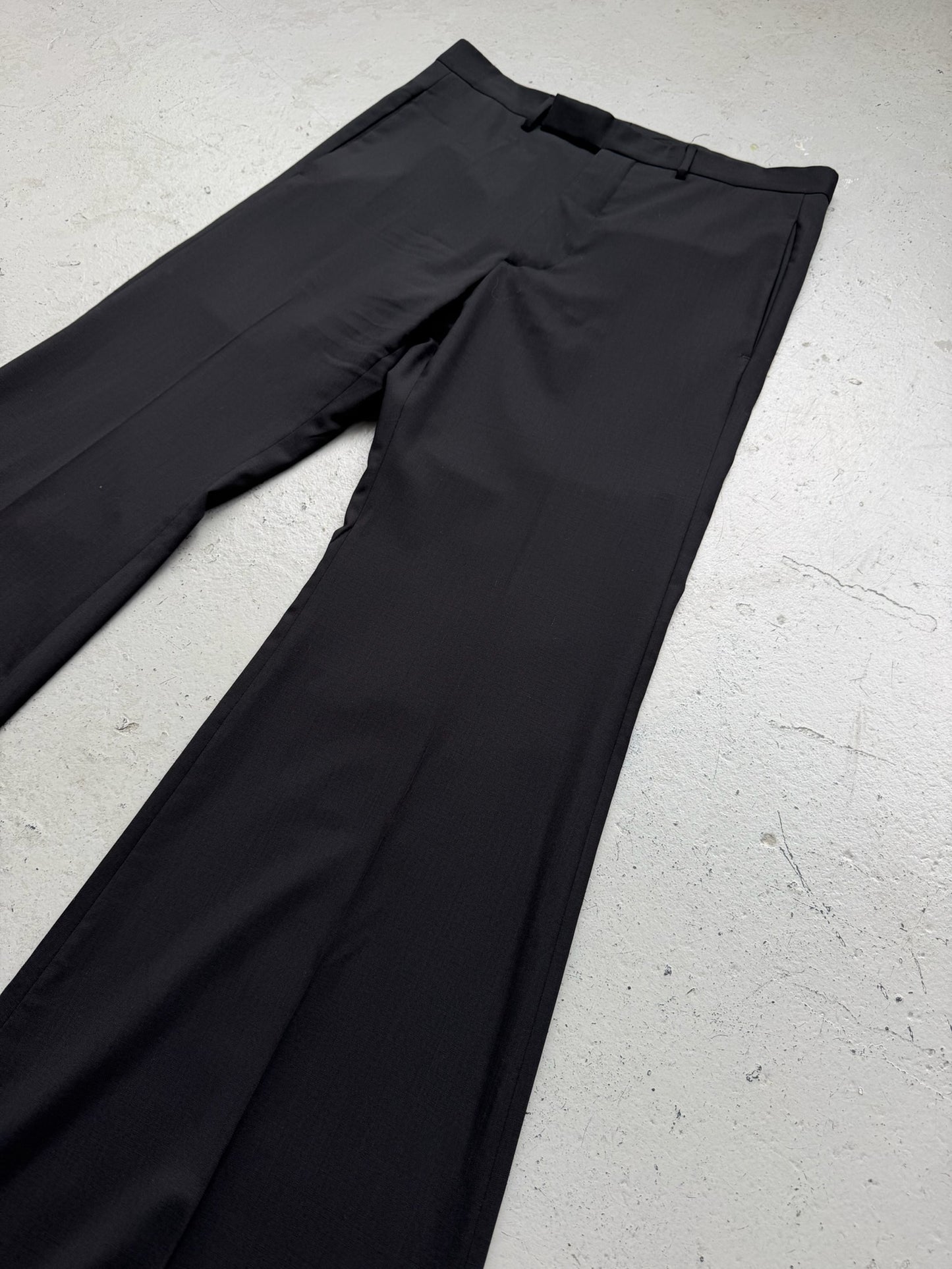 Rick Owens FW22 STROBE Black Wool Bolan (48)