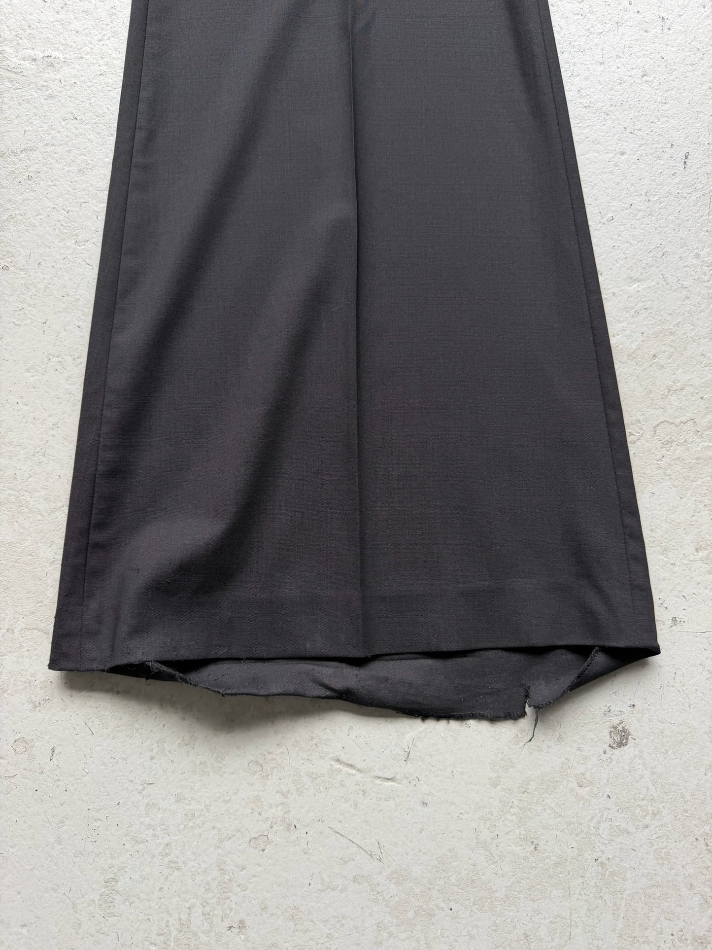 Rick Owens FW22 STROBE Black Wool Bolan (48)