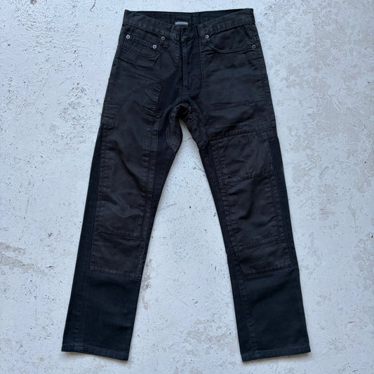 Dior Homme FW07 Navigate Black Patchwork Denim (26)