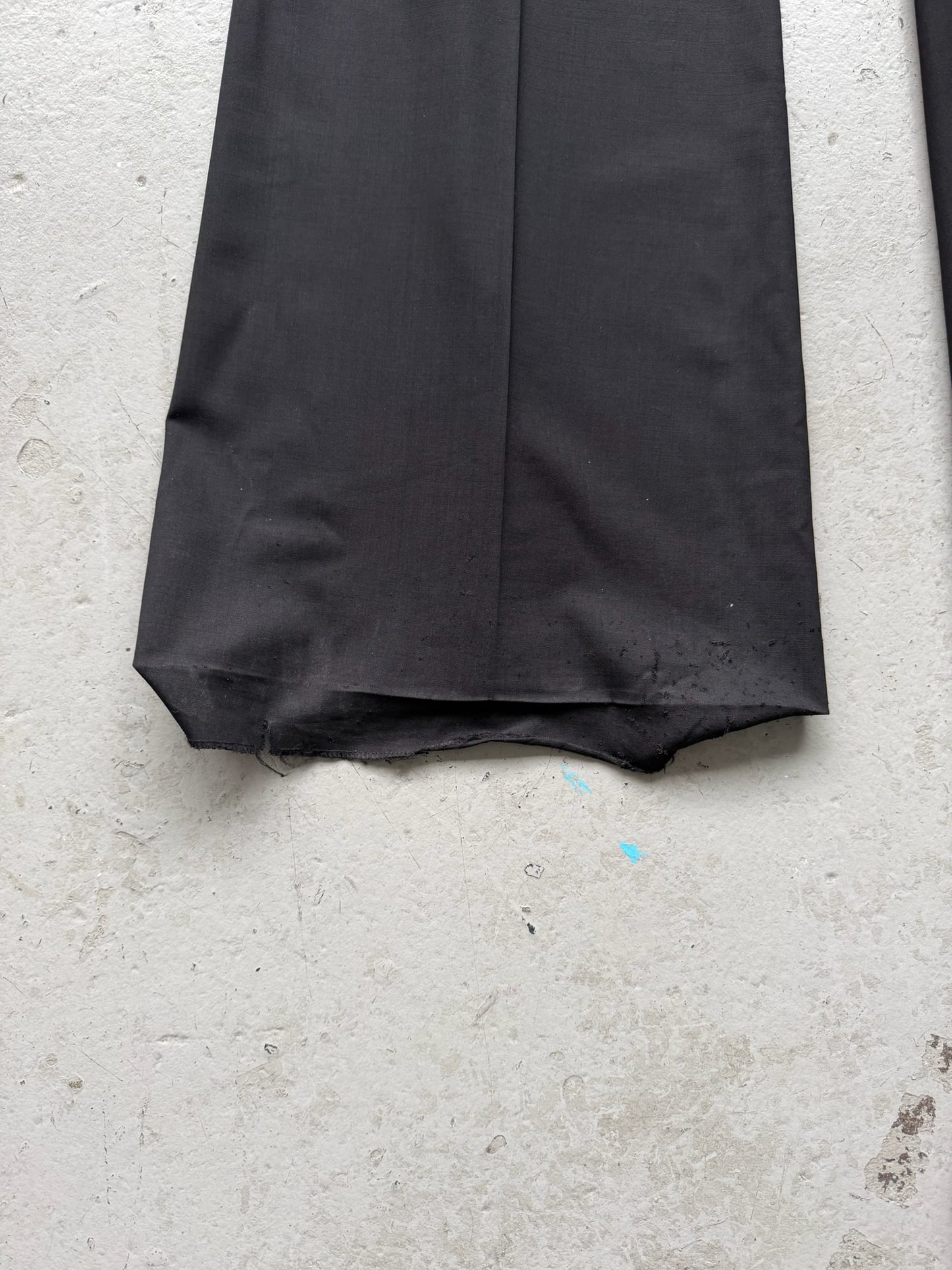 Rick Owens FW22 STROBE Black Wool Bolan (48)
