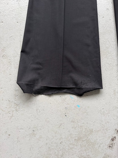 Rick Owens FW22 STROBE Black Wool Bolan (48)