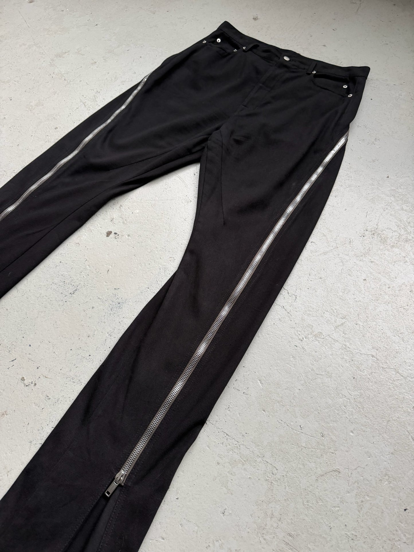 Rick Owens SS22 FOGACHINE Black Cotton Bolan Banana  (32)