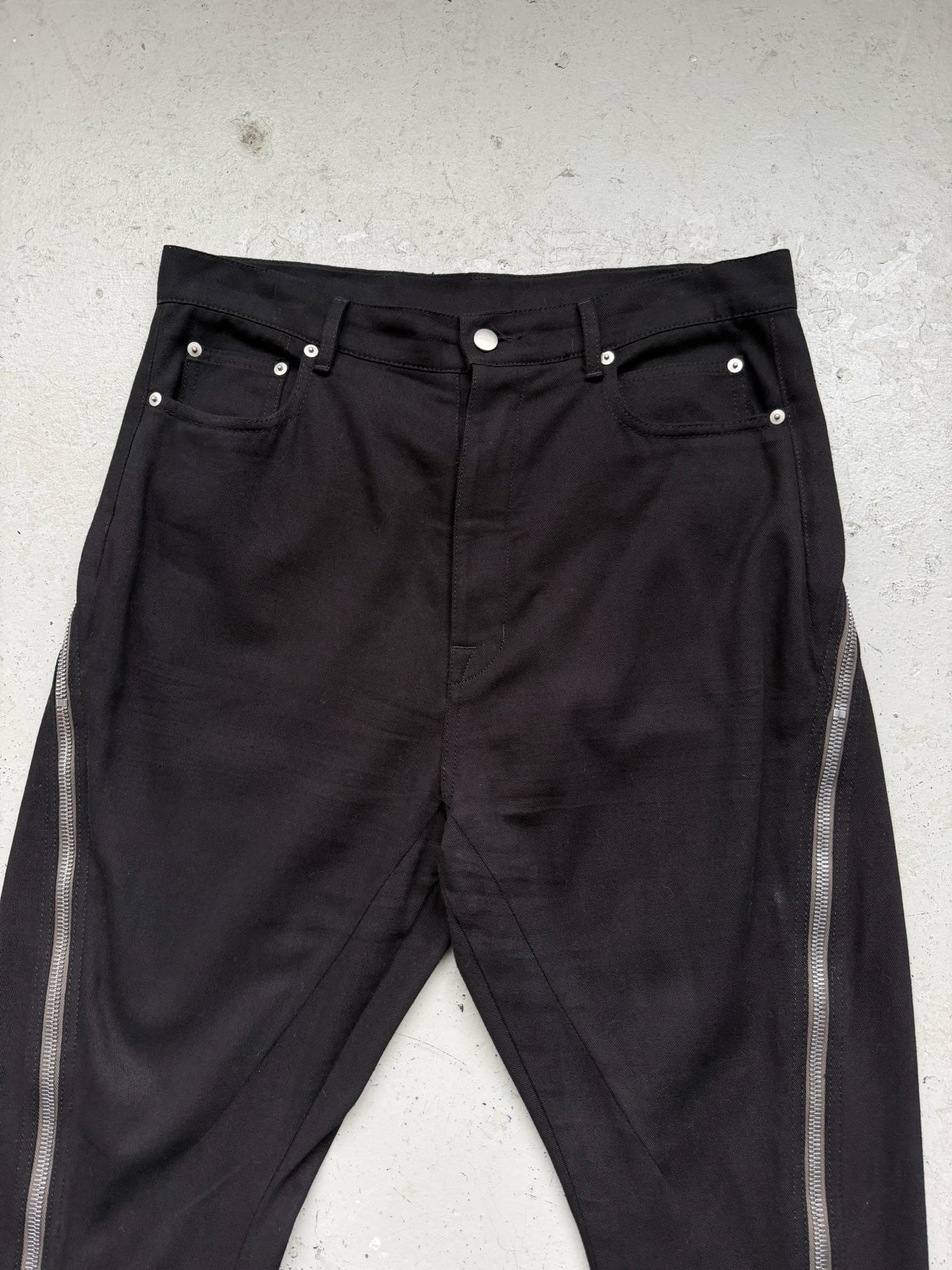 Rick Owens SS22 FOGACHINE Black Cotton Bolan Banana  (32)