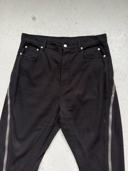 Rick Owens SS22 FOGACHINE Black Cotton Bolan Banana  (32)