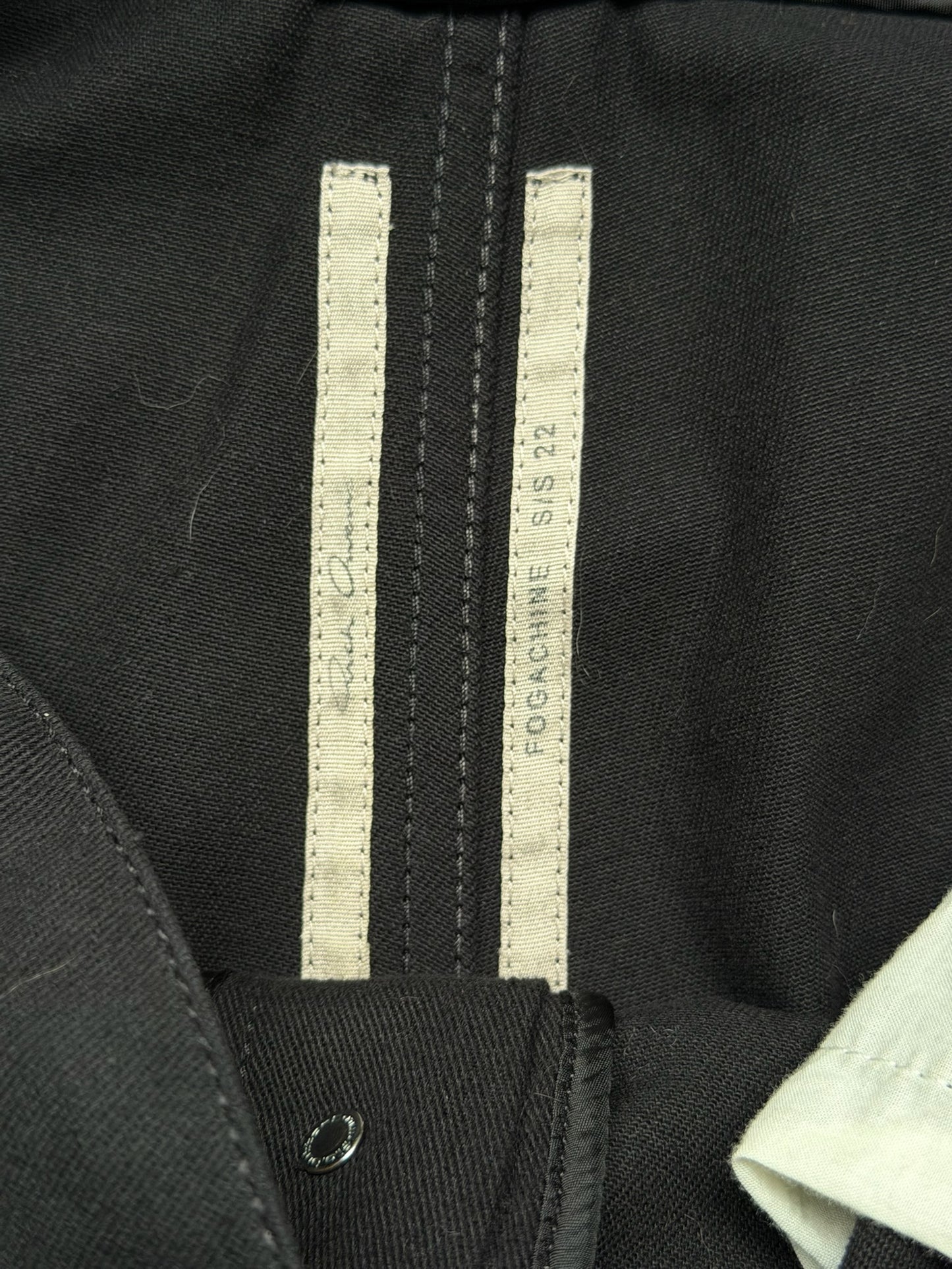 Rick Owens SS22 FOGACHINE Black Cotton Bolan Banana  (32)