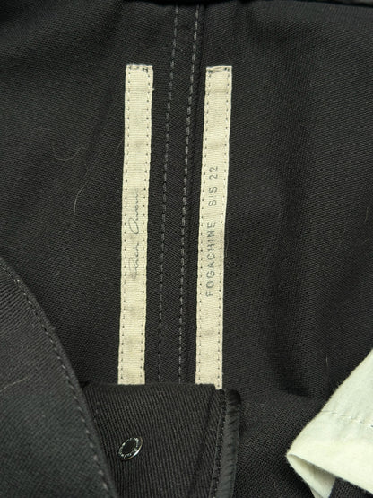 Rick Owens SS22 FOGACHINE Black Cotton Bolan Banana  (32)