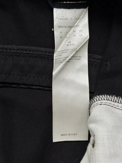 Rick Owens SS22 FOGACHINE Black Cotton Bolan Banana  (32)