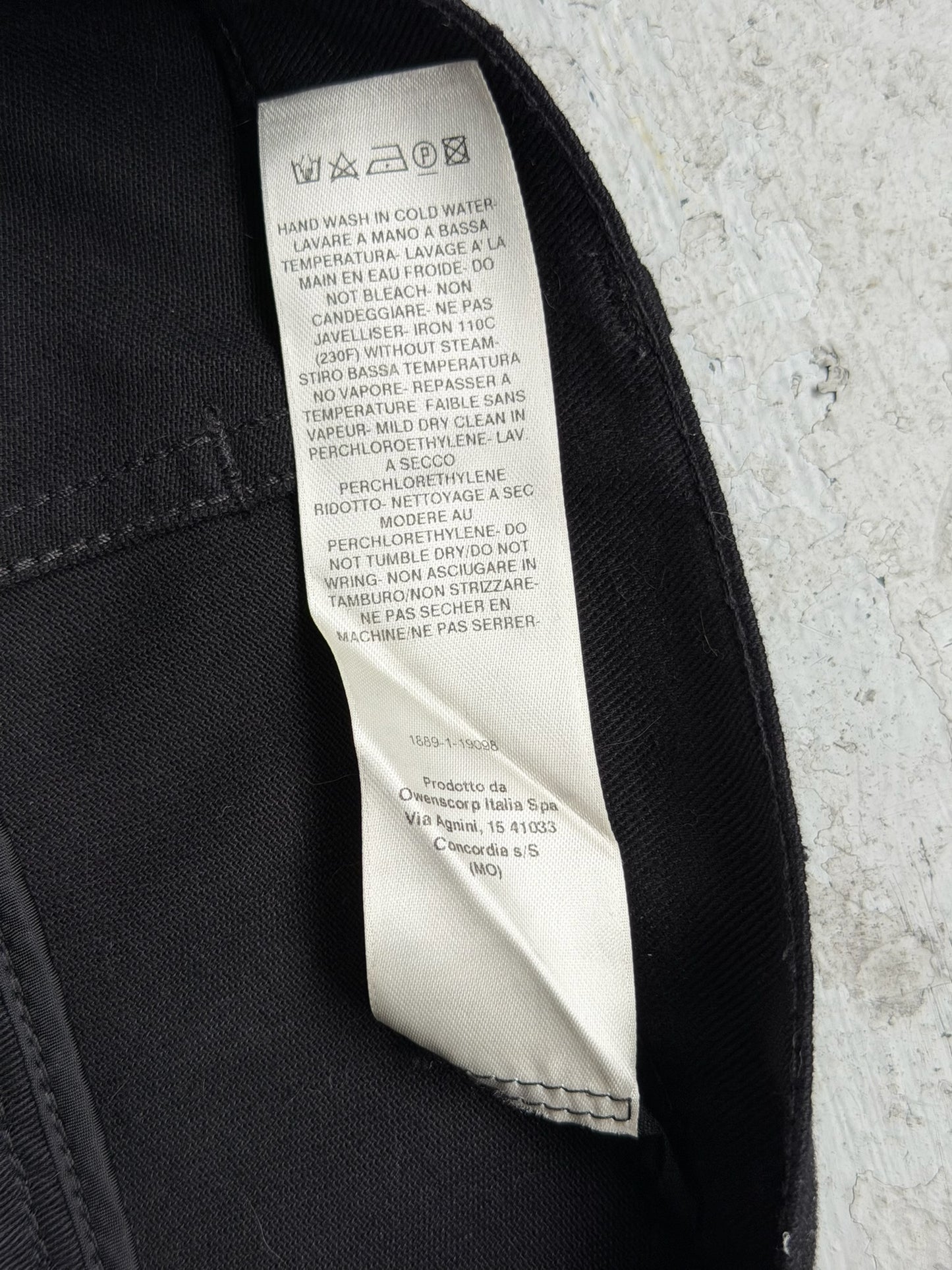 Rick Owens SS22 FOGACHINE Black Cotton Bolan Banana  (32)